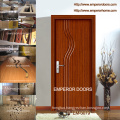 Modern Bathroom MDF PVC Wood Door